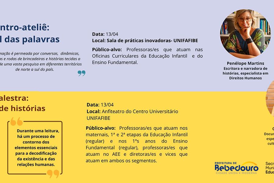 Formação continuada na Educação Municipal